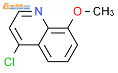 4-氯-8-甲氧基喹啉结构式图片|16778-21-5结构式图片
