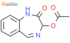 2H-1,4-Benzodiazepin-2-one, 3-(acetyloxy)-1,3-dihydro-结构式图片|16780-58-8结构式图片