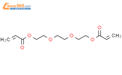 三乙二醇二丙烯酸酯结构式图片|1680-21-3结构式图片