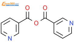 烟酸酸酐结构式图片|16837-38-0结构式图片