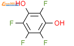 1,3-二羟基-2,4,5,6-四氟苯结构式图片|16840-25-8结构式图片