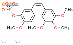 康普瑞汀磷酸二钠结构式图片|168555-66-6结构式图片