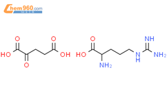 L-精氨酸-α-酮戊二酸盐结构式图片|16856-18-1结构式图片