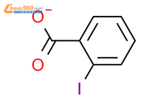Benzoic acid, 2-iodo-,ion(1-)结构式图片|16887-77-7结构式图片