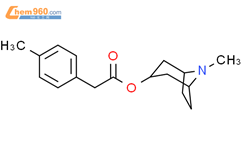 Benzeneacetic acid,4-methyl-, 8-methyl-8-azabicyclo[3.2.1]oct-3-yl ester, endo- (9CI)结构式图片|1690-20-6结构式图片