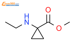 Cyclopropanecarboxylic acid, 1-(ethylamino)-, methyl ester结构式图片|1690795-72-2结构式图片