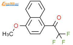 2,2,2-Trifluoro-1-(4-Methoxy-naphthalen-1-yl)-ethanone结构式图片|169295-54-9结构式图片