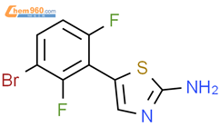 5-(3-溴-2,6-二氟苯基)-2-噻唑胺结构式图片|1698004-56-6结构式图片