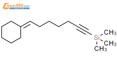 Cyclohexane, [7-(trimethylsilyl)-6-heptyn-1-ylidene]-