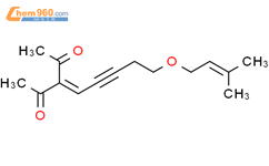 2,4-Pentanedione, 3-[5-[(3-methyl-2-buten-1-yl)oxy]-2-pentyn-1-ylidene]-