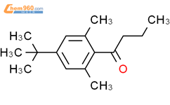 1-Butanone,1-[4-(1,1-dimethylethyl)-2,6-dimethylphenyl]-结构式图片|1703-90-8结构式图片