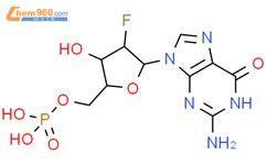 5’-鸟苷酸，2’-脱氧-2’-氟-结构式图片|170784-58-4结构式图片