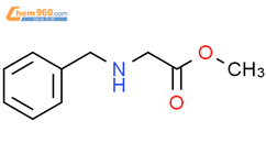 2-(苄基氨基)乙酸甲酯结构式图片|17136-35-5结构式图片