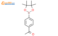 4-乙酰苯硼酸频哪醇酯结构式图片|171364-81-1结构式图片
