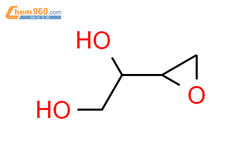 1,2-乙二醇，1-（2-环氧乙烷基）-结构式图片|17177-50-3结构式图片