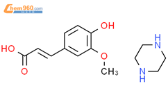 阿魏酸哌嗪结构式图片|171876-65-6结构式图片