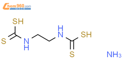 Carbamodithioic acid, 1,2-ethanediylbis-, ammonium salt结构式图片|17188-79-3结构式图片