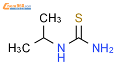 异丙基硫脲结构式图片|1719-76-2结构式图片