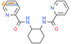 S,S-环己二胺-N,N'-双(2-吡啶甲酰胺)结构式图片|172138-95-3结构式图片