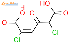 (E)-2,5-二氯-4-氧代-2-己烯二酸