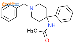 4-(乙酰氨基)-1-苄基-4-苯基哌啶结构式图片|172733-78-7结构式图片