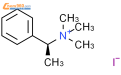 (S)-α-甲基苄基三甲基碘化铵结构式图片|17279-33-3结构式图片