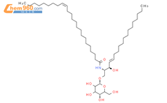 D-galactosyl-?-1,1' N-nervonoyl-D-erythro-sphingosine结构式图片|17283-91-9结构式图片