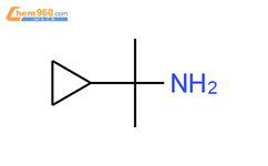 1-cyclopropyl-1-methylethylamine结构式