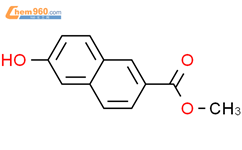 6-羟基-2-萘酸甲酯结构式图片|17295-11-3结构式图片