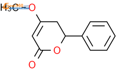 4-甲氧基-6-苯基-5,6-二氢吡喃-2-酮结构式图片|17298-18-9结构式图片