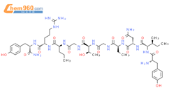 L-Tyrosinamide,L-tyrosyl-L-isoleucyl-L-asparaginyl-L-leucyl-L-cysteinyl-L-threonyl-L-arginyl-L-norvalyl-L-arginyl-,bimol. (5&reg;5')-disulfide结构式图片|172997-92-1结构式图片