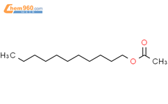 乙酸十一酯结构式图片|1731-81-3结构式图片