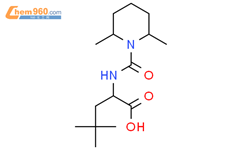 L-Leucine, N-[(2,6-dimethyl-1-piperidinyl)carbonyl]-4-methyl-, cis-(9CI)结构式图片|173326-34-6结构式图片