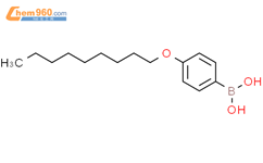 4-(N-壬基氧基)苯硼酸结构式图片|173392-87-5结构式图片