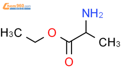 DL-丙氨酸乙酯盐酸盐结构式图片|17344-99-9结构式图片