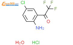 4-氯-2-(三氟乙酰基)苯胺盐酸盐结构式图片|173676-59-0结构式图片