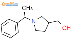 ((S)-1-((S)-1-苯乙基)吡咯烷-3-基)甲醇结构式图片|173724-95-3结构式图片