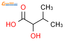 S-2-羟基-3-甲基丁酸结构式图片|17407-55-5结构式图片