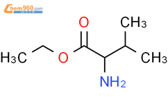 L-缬氨酸乙酯结构式图片|17431-03-7结构式图片