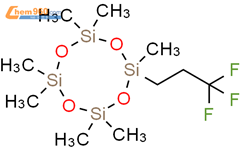 Cyclotetrasiloxane, heptamethyl(3,3,3-trifluoropropyl)-结构式图片|1744-30-5结构式图片