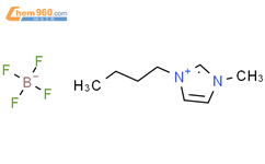 1-正-丁基-3-甲基咪唑鎓四氟硼酸盐结构式图片|174501-65-6结构式图片