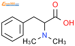 N,N-二甲基L-苯丙氨酸结构式图片|17469-89-5结构式图片