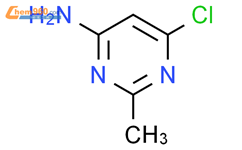 2-甲基-4-氨基-6-氯嘧啶结构式图片|1749-68-4结构式图片