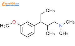 (2R,3r)-3-(3-甲氧基苯基)-N,N-2-三甲基戊胺结构式图片|175591-22-7结构式图片