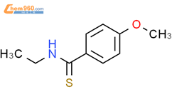 N-​乙基-​4-​甲氧基-苯硫代甲酰胺结构式图片|175789-57-8结构式图片