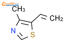 4-甲基-5-乙烯基噻唑结构式图片|1759-28-0结构式图片