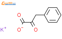 potassium 2-oxo-3-phenyl-propanoate结构式图片|17647-93-7结构式图片
