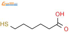 5-羧基-1-戊硫醇,6-Mercaptohexanoic acid结构式图片|17689-17-7结构式图片