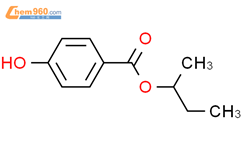 4-羟基苯甲酸 1-甲基丙酯结构式图片|17696-61-6结构式图片