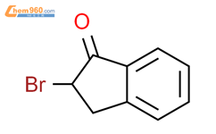 2-溴-1-茚满酮结构式图片|1775-27-5结构式图片